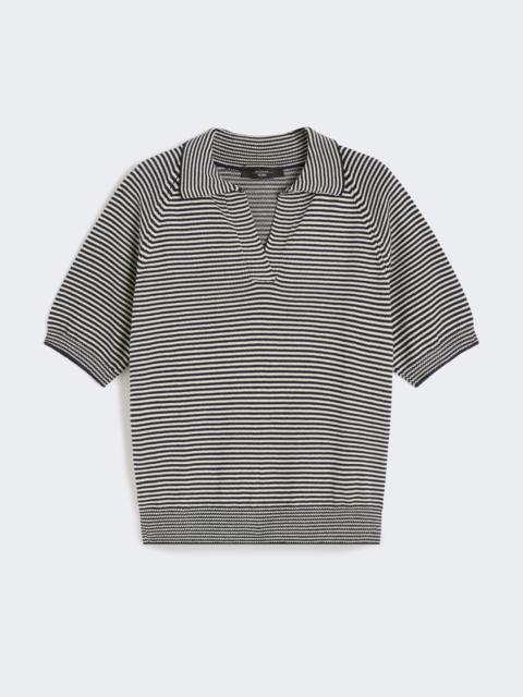 WEEKEND Max Mara JUNIOR Cotton yarn polo shirt