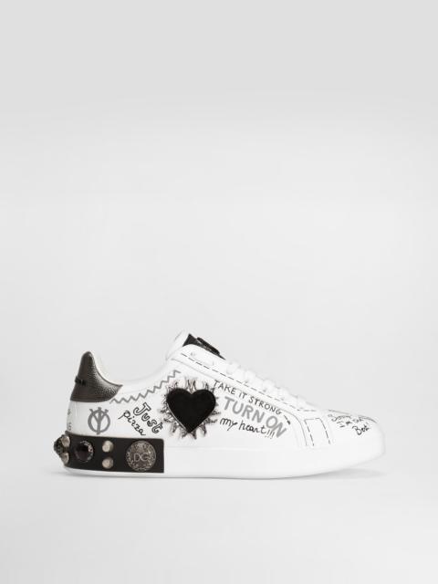 Dolce & Gabbana Portofino calfskin sneakers