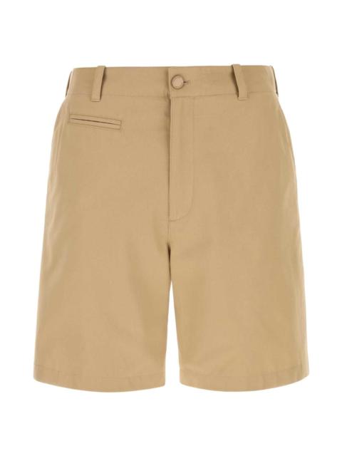 Givenchy Beige Cotton Bermuda Shorts