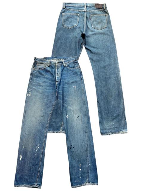 Other Designers Vintage 80s Japanese Selvedge Distressed Denim Jeans 33x33