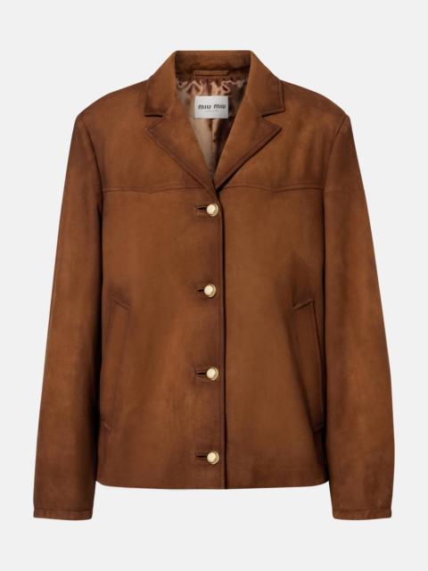 Miu Miu Suede jacket