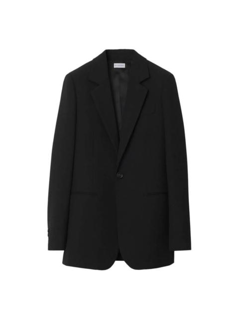Burberry Burberry Checked Wool Blazer