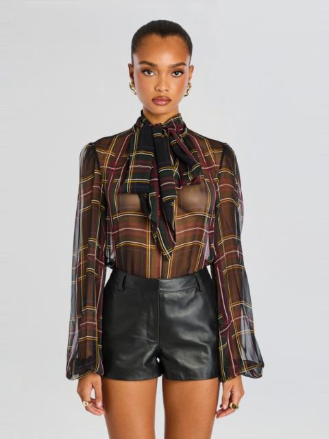 RETROFÊTE RHIANNA SILK BLOUSE