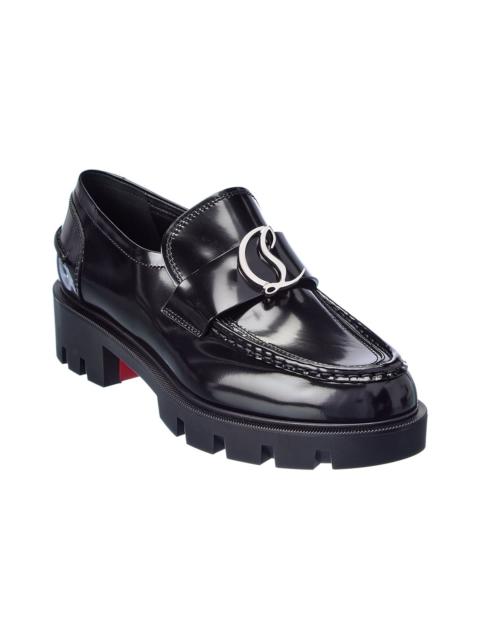 Christian Louboutin Christian Louboutin CL Moc Lug Leather Loafer