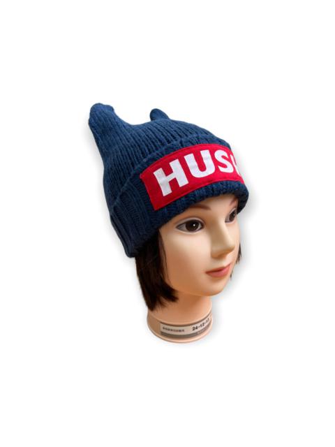 Other Designers Vintage - HUSH! Devil Horn Beanie Hat Snow Cap B2