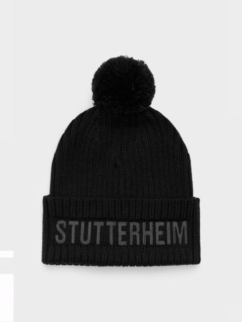 Stutterheim April Beanie Black