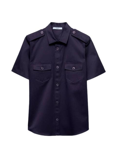 Prada Prada Women Short-Sleeve Uniform Shirt
