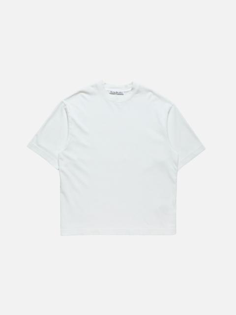 Acne Studios Logo t-shirt - Relaxed fit - Ice White