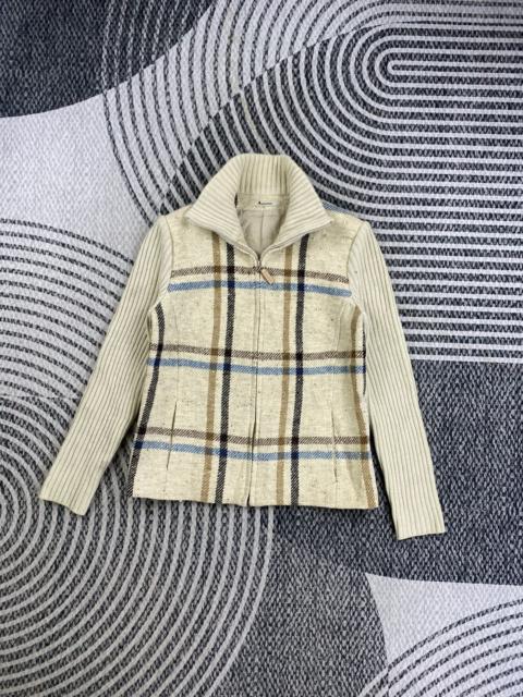 Other Designers Vintage Aquascutum Fullzip Knit Sweater