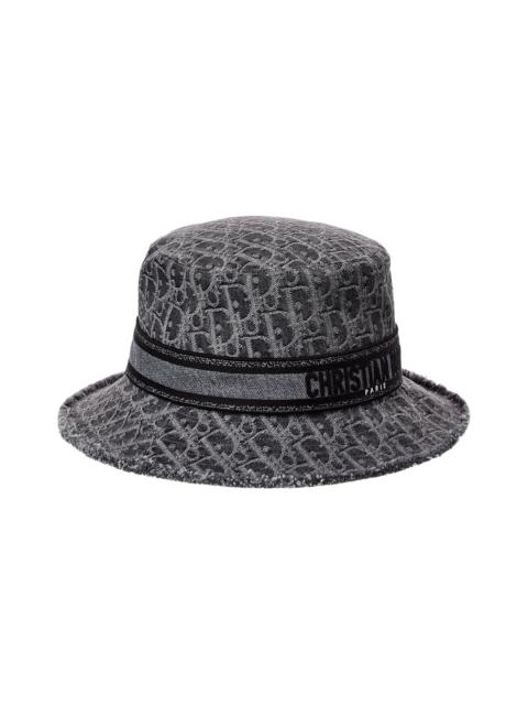 Dior Dior Bobby Denim Oblique Bucket Hat