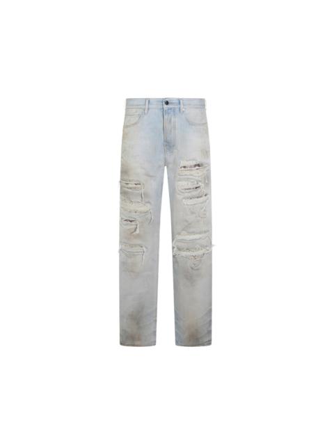 AMIRI Amiri Blue Denim - Regular & Straight-Leg Jeans Men