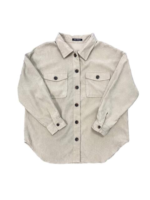 Other Designers Japanese Brand - Spray Premium Button Ups Oversized Corduroy Shirt