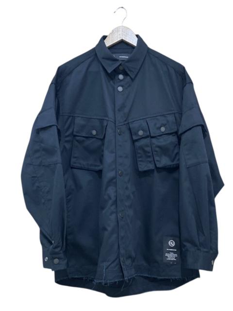 UNDERCOVER 🔥 Gu X Undercover Field Military Black Utility Jacket