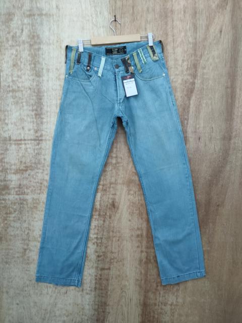 Other Designers Japanese Brand - Breathmint blue vintage cargo pants #46-054