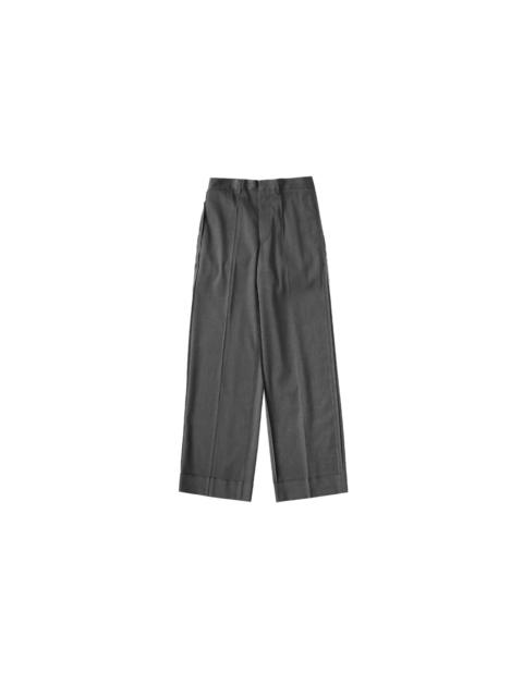 MM6 Maison Margiela MM6 Tailored Wool Pants Dark Grey Melange