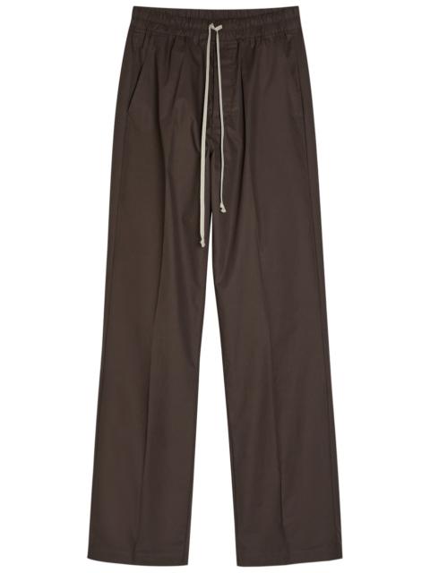 Rick Owens Rick Owens Dietrich Straight-leg Cotton-poplin Trousers