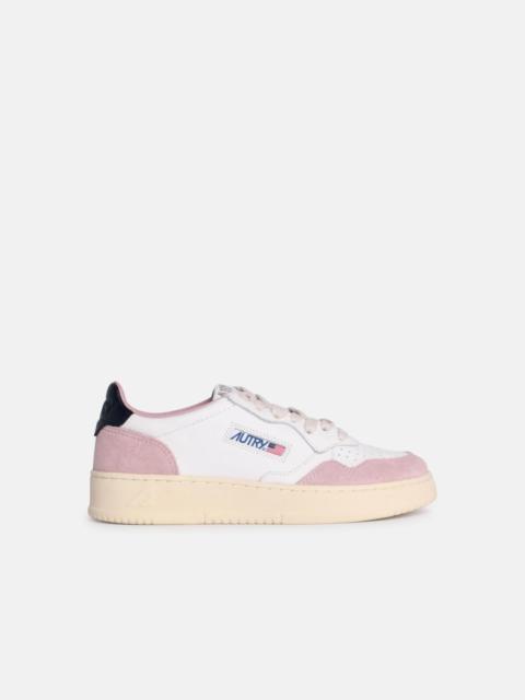 'MEDALIST LOW' WHITE LEATHER SNEAKERS
