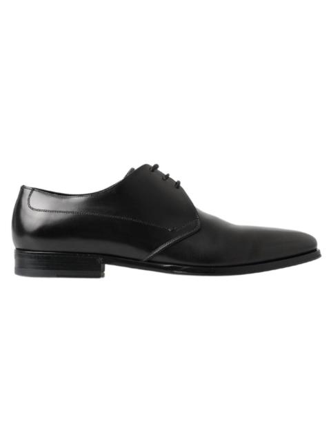 Dolce & Gabbana Dolce & Gabbana Black Derby Formal Dress Shoes