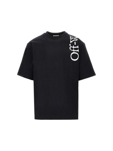 Off-White Off-White Vertical Bookish Skate T-shirt Black Men