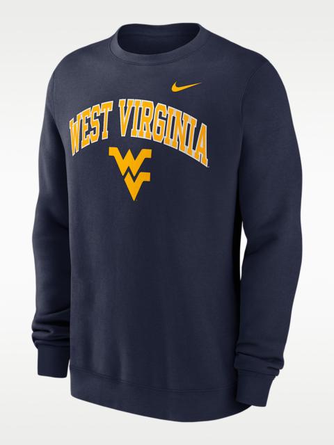 Nike West Virginia Arch Men's Nike College Pullover Crew
