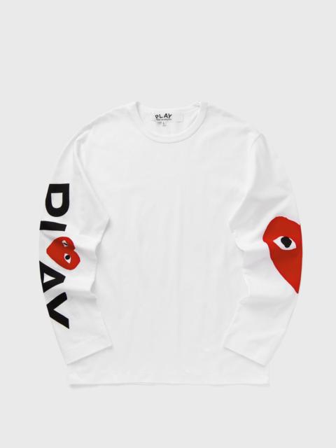 Comme des Garçons PLAY TEE LOGO PRINT KNIT