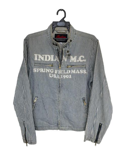 Other Designers Sports Specialties - Indian M.C. Springfield Mass USA 1901 Hickory Stripes Jacket