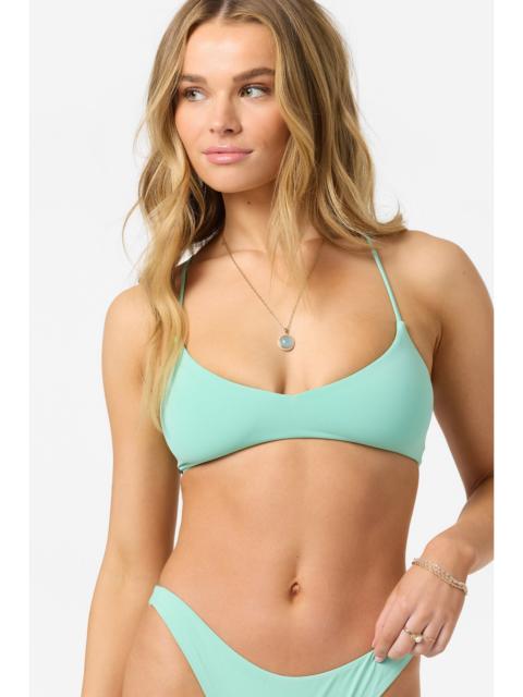 O'Neill Saltwater Solids Huntington Bralette Top
