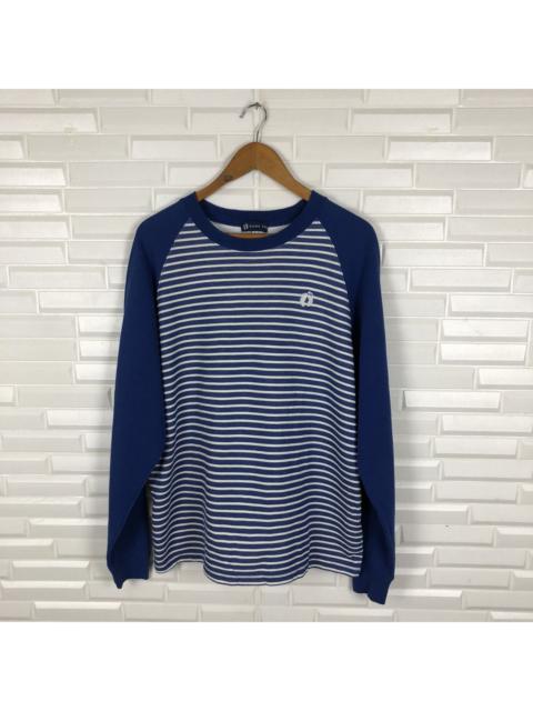 Other Designers Vintage - HANG TEN BLUE STRIPES LONG SLEEVE SHIRT