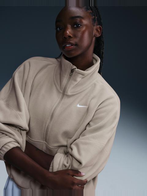 Nike Nike One Women's Therma-FIT Oversized 1/2-Zip Fleece Top