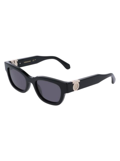 FERRAGAMO Ferragamo Grey Rectangular Ladies Sunglasses SF2067S 001 52