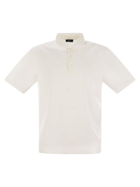 Herno Herno Men Cotton Jersey Polo Shirt