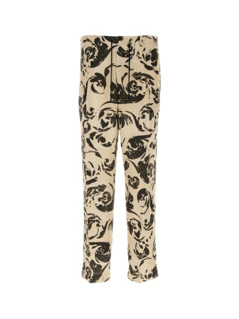 Dries Van Noten Pritned viscose Penny pant