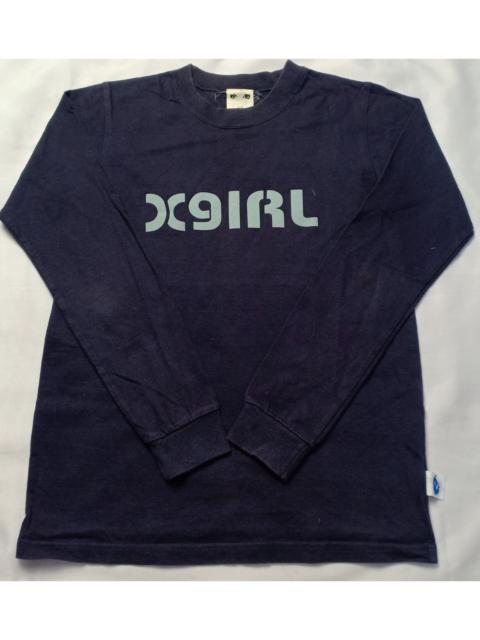 Other Designers Vintage - X-girl Spell Out Logo Streetwear Tee