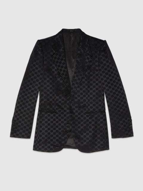 GUCCI GG cotton viscose formal jacket
