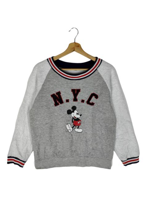 Other Designers Mickey Mouse - Disney Mickey Mouse N.Y.C Fleece Sleeve Sweatshirts