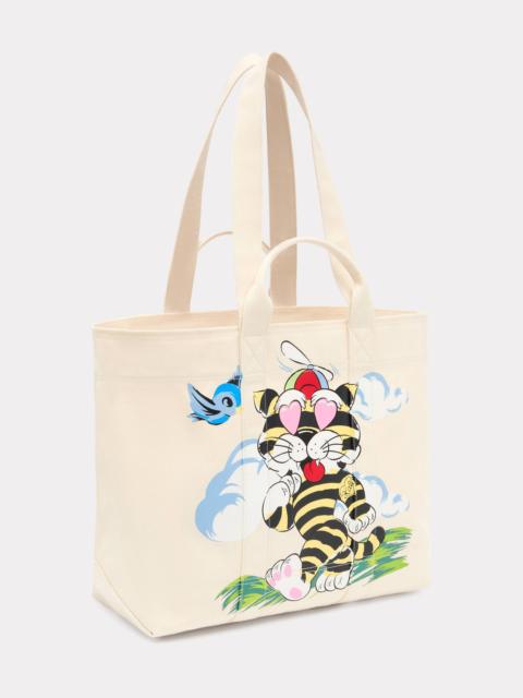 KENZO 'KENZO Cartoon' large tote bag in canvas