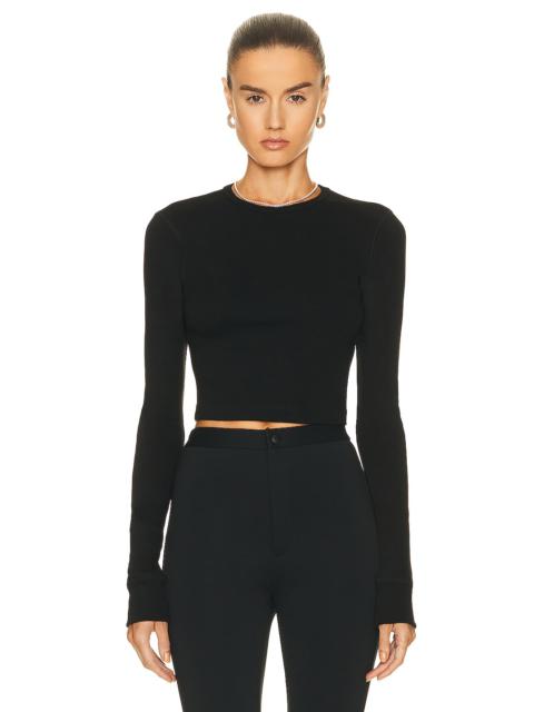 WARDROBE.NYC x Hailey Bieber HB Long Sleeve Tee