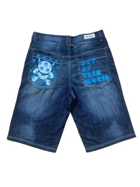 Other Designers Japanese Brand - Wild Channel Out Of This World Embroidered Baggy Short Pants