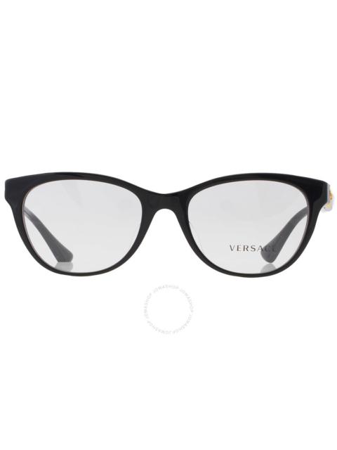 Versace Demo Cat Eye Ladies Eyeglasses VE3330F GB1 55