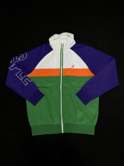 Other Designers Rare Staple Pigeon Multi Colored Zip Up Wind Breaker Medium