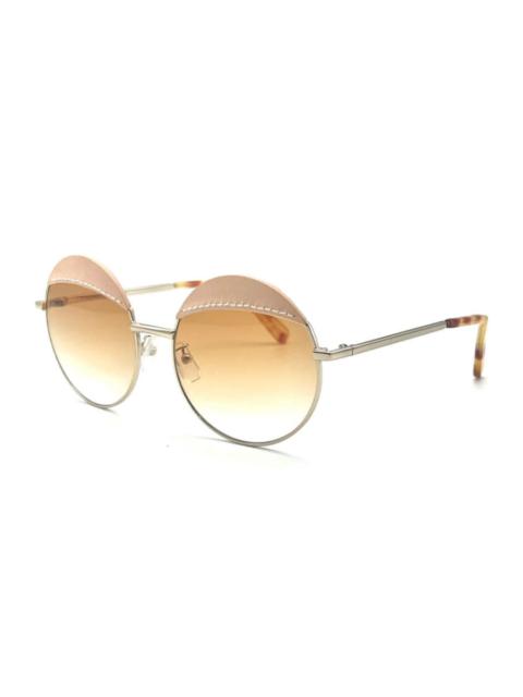 Loewe Loewe Ladies Gold Tone Round Sunglasses LW40007U 33F