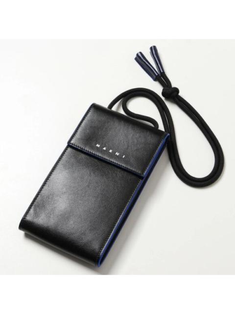 BNWT AW21 MARNI CONTRAST TRIM LOGO POUCH