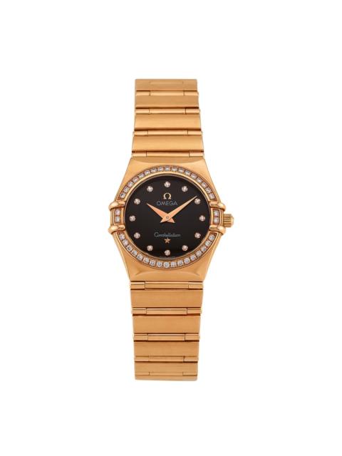OMEGA OMEGA Women's Constellation Diamond Watch, Circa 2000s (Authentic Pre-Loved)