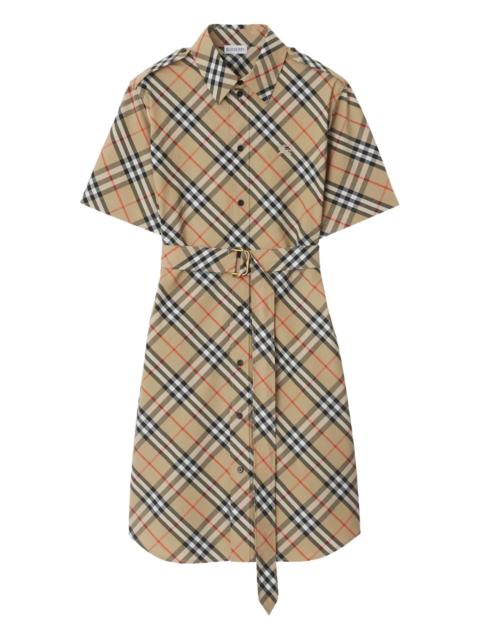 Burberry cotton shirt dress