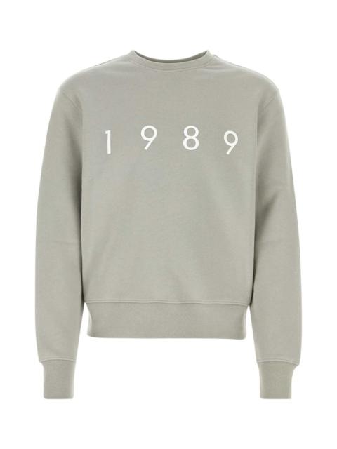 Other Designers 1989 Studio Men Grey Cotton Sweatshirt