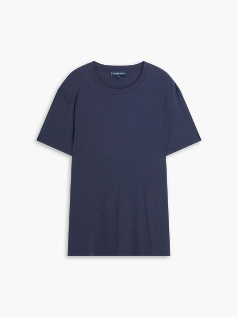 FRESCOBOL CARIOCA Lucio cotton and linen-blend jersey T-shirt