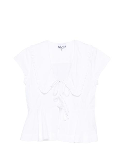 GANNI Ganni Women Organic Cotton Top