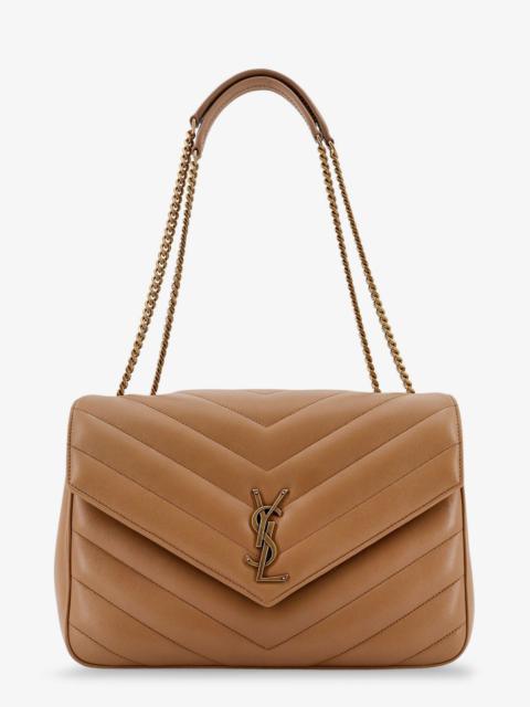 Saint Laurent Loulou Large Matelassé Leather Shoulder Bag
