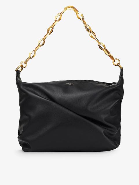 Diamond Soft quilted leather hobo bag