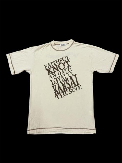 Other Designers Vintage - Kansai o2 KANSAI YAMAMOTO embroidered logo Tshirt